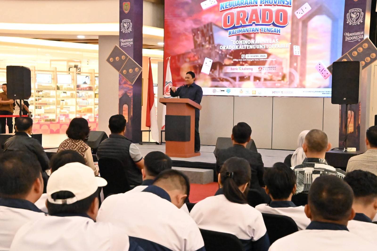 Wagub Edy Pratowo Dorong Domino Kalteng Bersaing di Tingkat Nasional