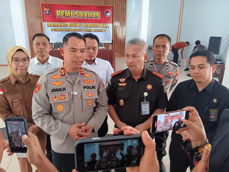 Kapolres Lamandau Sebut Ada Perubahan Pola-Modus Baru Peredaran Narkotika
