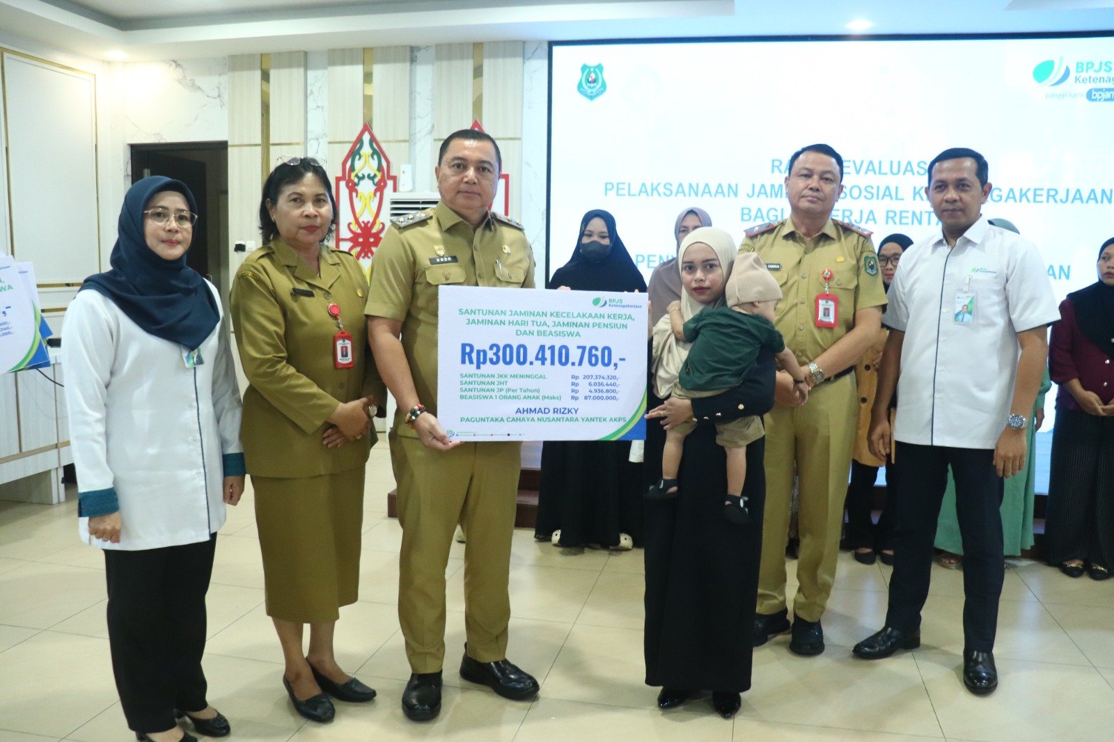 Pemkab Kapuas Evaluasi Jaminan Sosial Pekerja Rentan