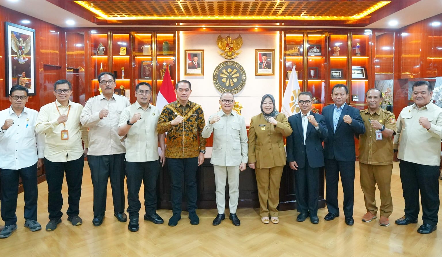 KemenP2MI Teken MoU dengan Pemkab Kobar, Universitas Antakusuma & STIKes Borneo Cendekia Medika Kalteng