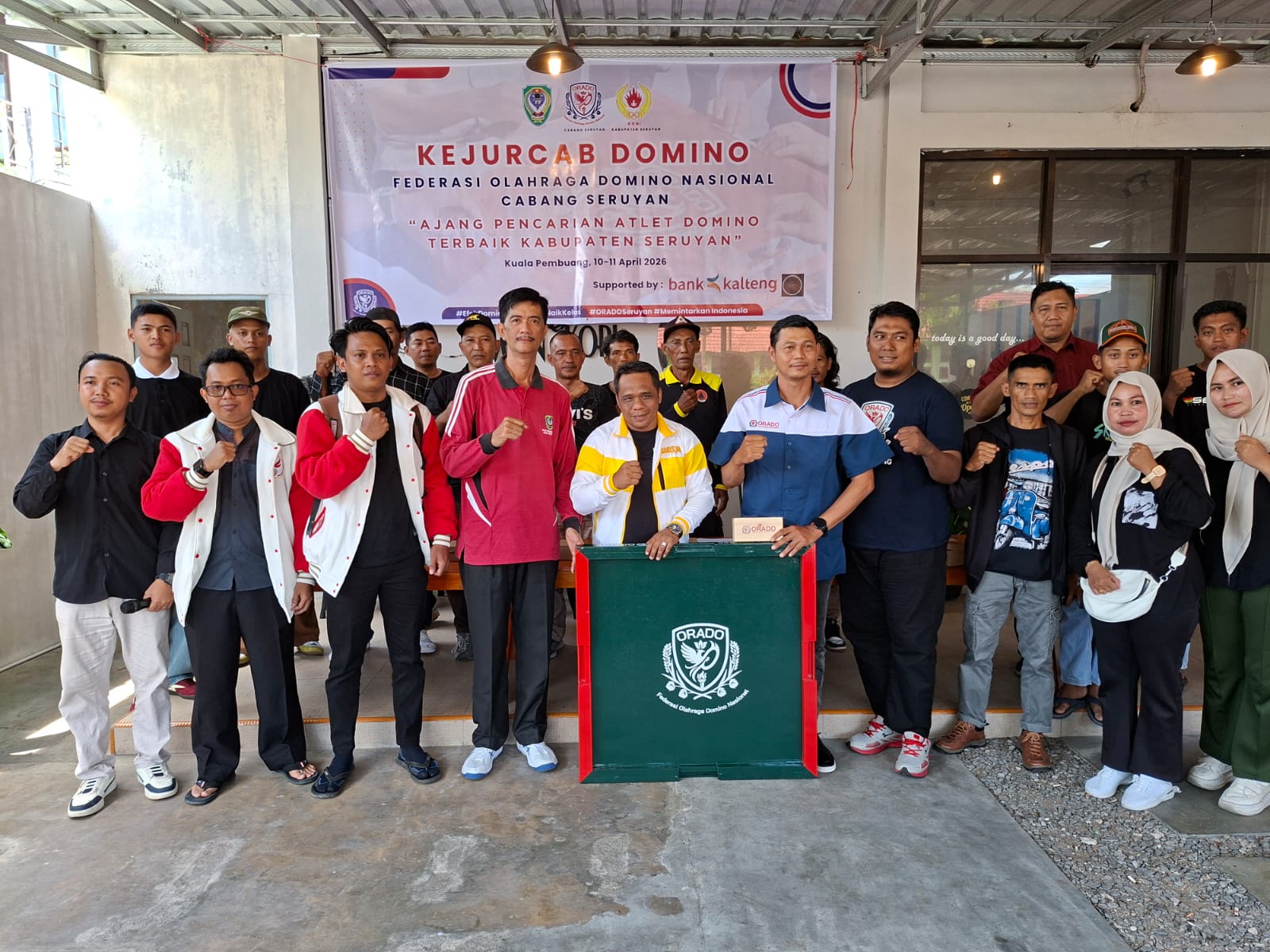 Kejurcab Domino Seruyan Digelar, Ajang Seleksi Atlet Menuju Tingkat Provinsi