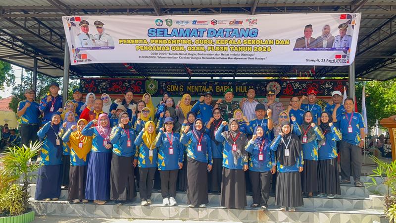FLS3N dan O2SN Kecamatan MB Ketapang Digelar, Ratusan Siswa Ikuti Ajang Adu Bakat