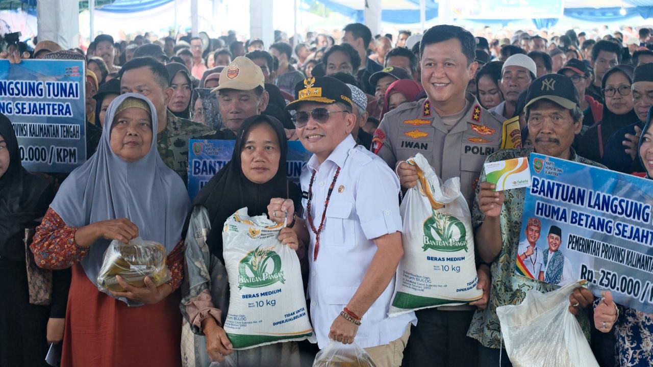 205 Ribu Warga Kalteng Segera Diguyur Bantuan Pangan