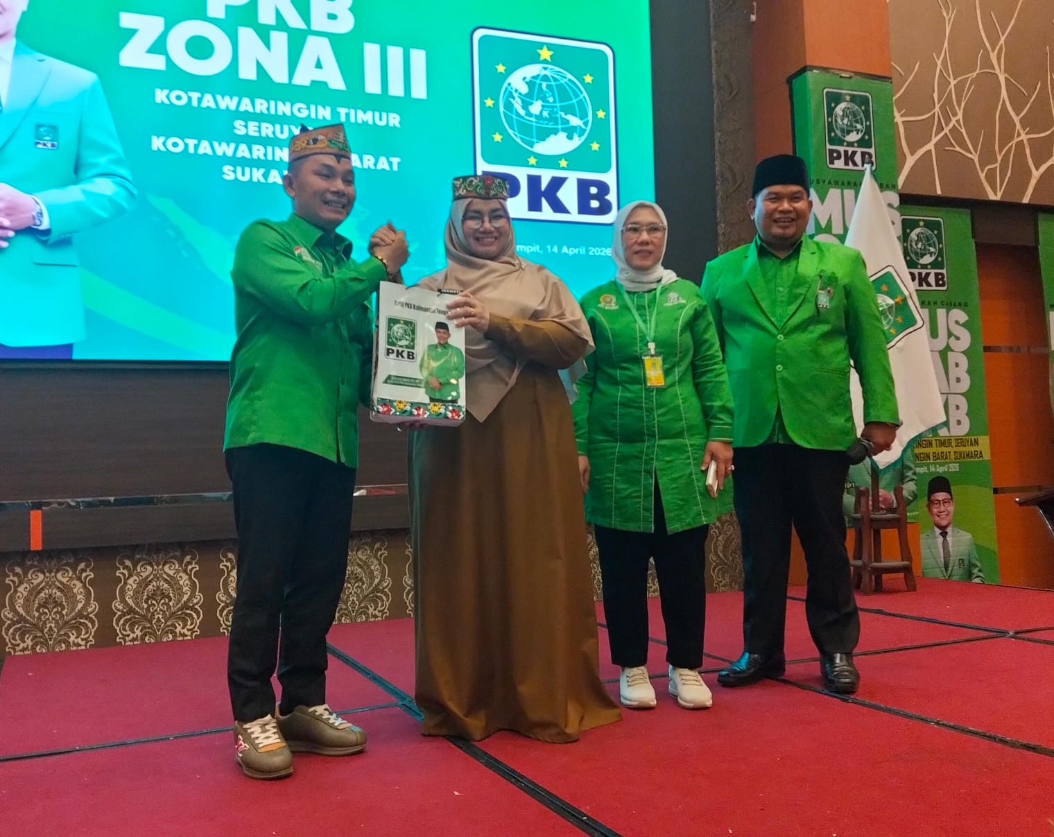 Wabup Kotim Tekankan Sinergi pada Muscab PKB Zona III