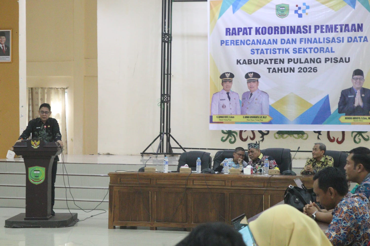 Pemkab Pulang Pisau Perkuat Finalisasi Data Statistik Sektoral 2026