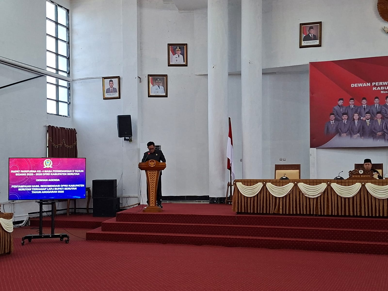 DPRD Seruyan Sampaikan Rekomendasi LKPJ Bupati 2025, Soroti Perencanaan Infrastruktur