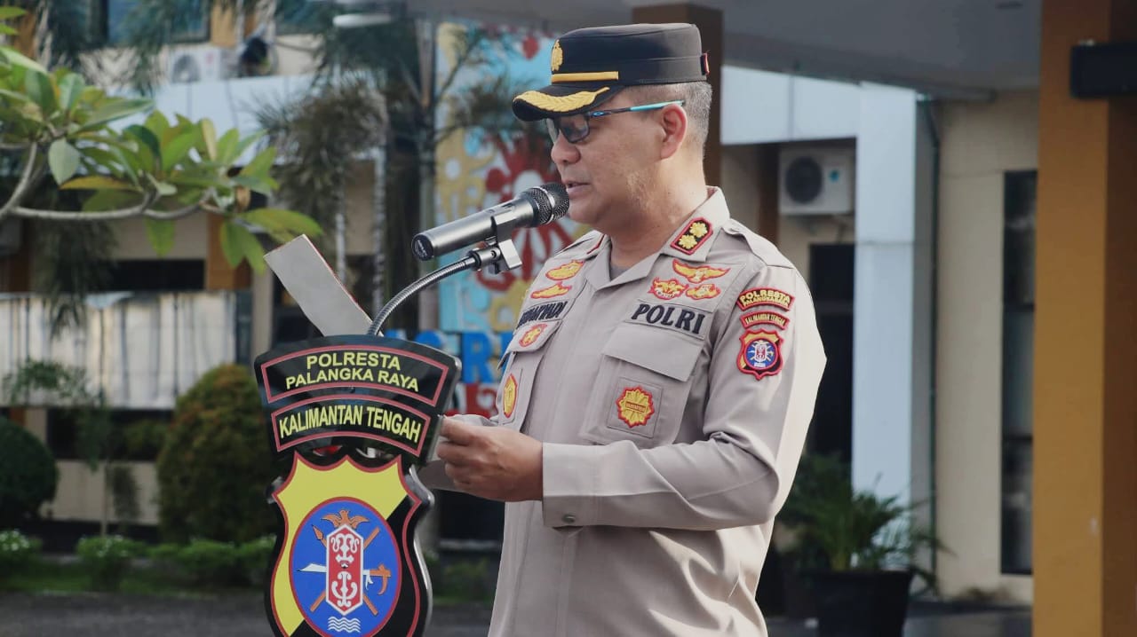 Wakapolresta Palangka Raya Instruksikan Personel Optimalkan Penanganan Curanmor