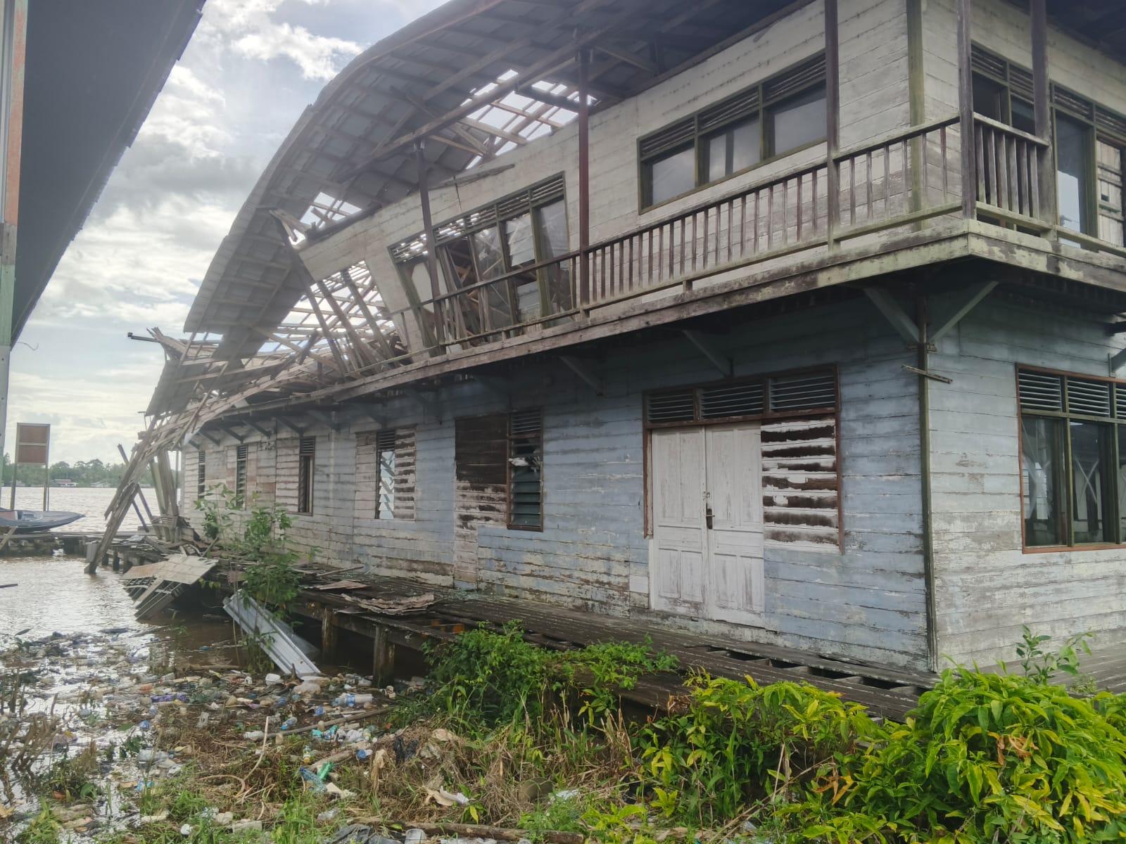 Pemkab Pulang Pisau Lakukan Identifikasi-Penanganan Kerusakan Gedung Eks Kantor Pemerintahan