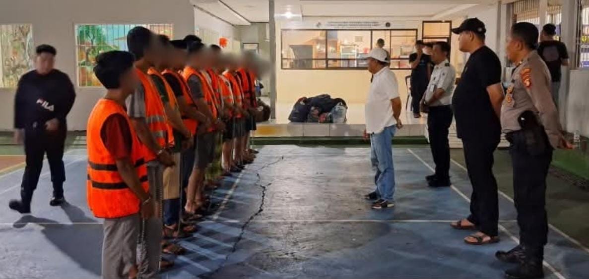 12 Orang WBP Lapas Sampit Dipindahkan ke Lapas Kasongan dan Palangka Raya