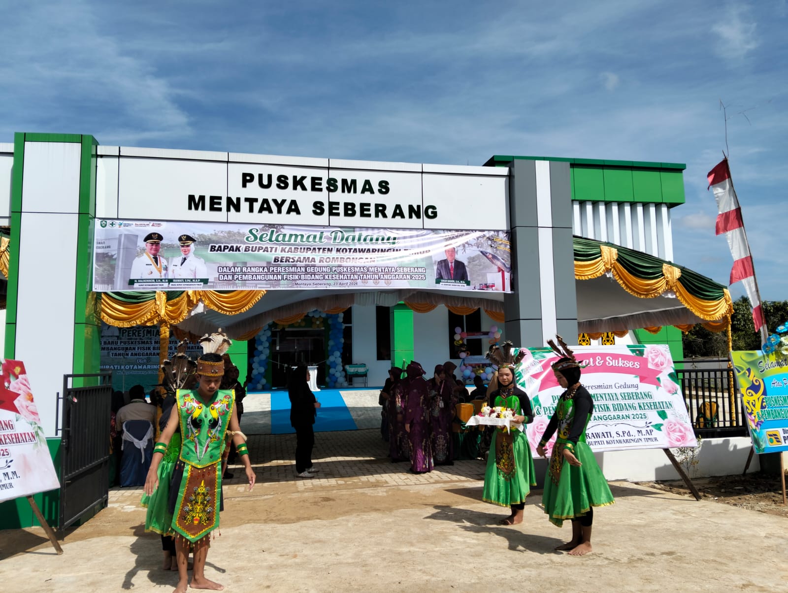 Wujudkan Pelayanan Kesehatan Merata, Puskesmas Mentaya Seberang Diresmikan