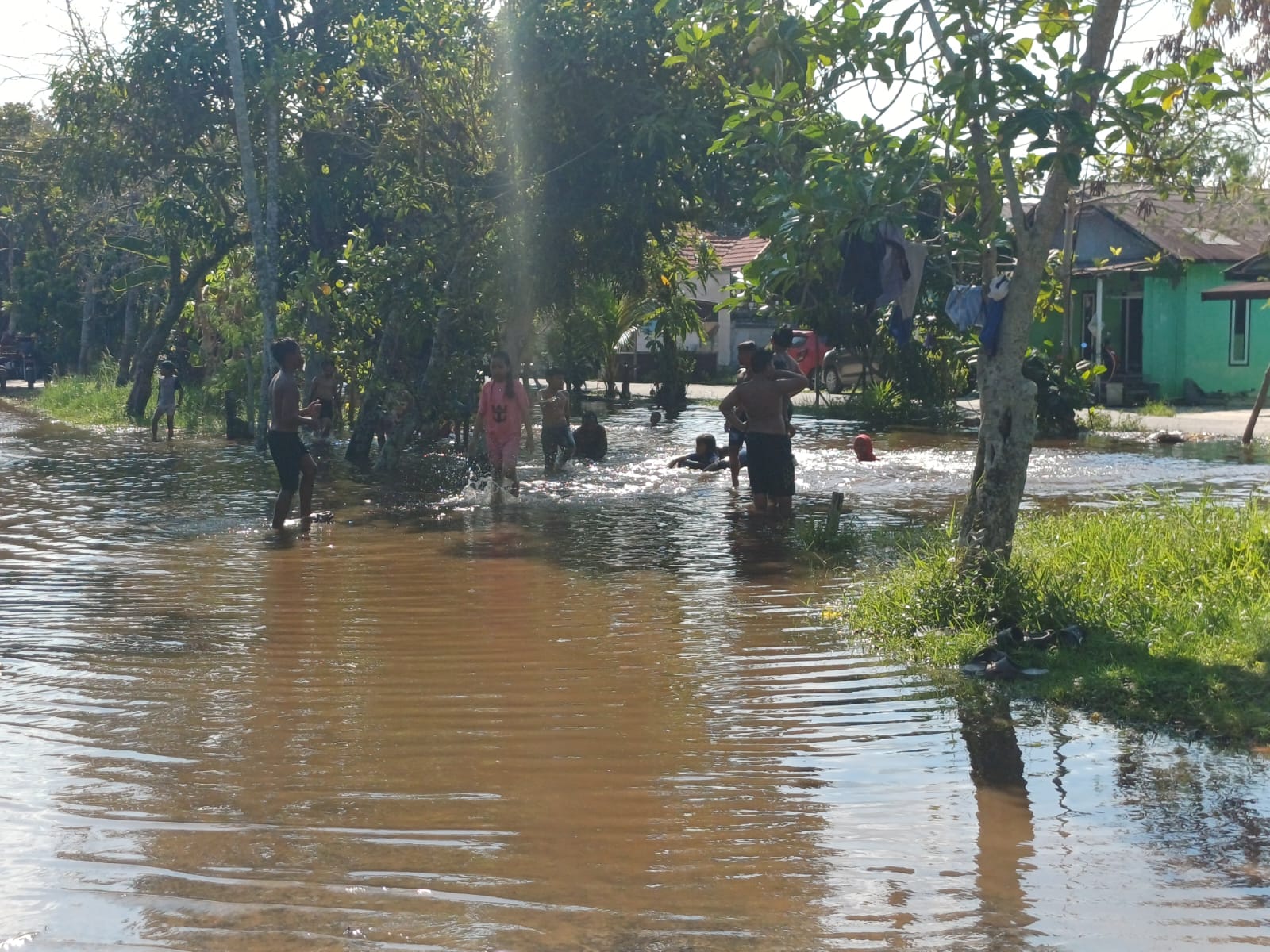 Banjir Air Pasang Rendam Baamang Hilir: Warga Kotim Diminta Waspada