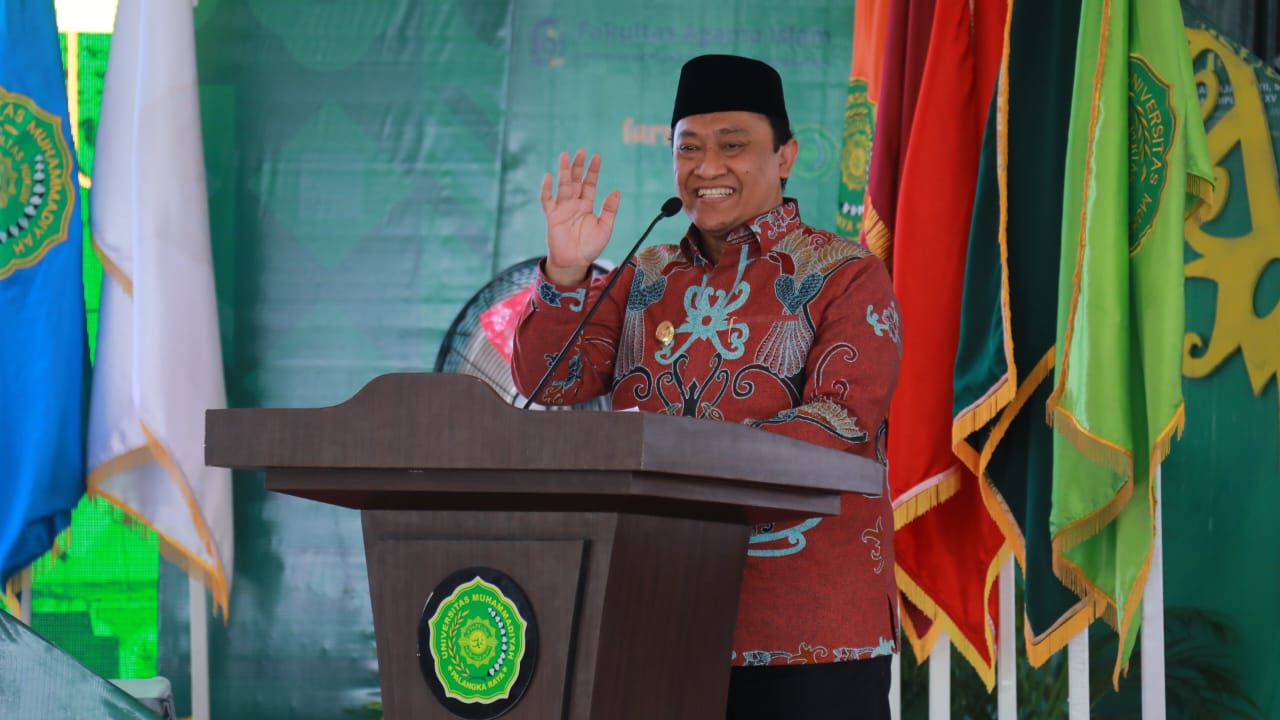 Wagub Kalteng: Persaingan Kerja Kian Keras, Wisudawan Jangan Ciut