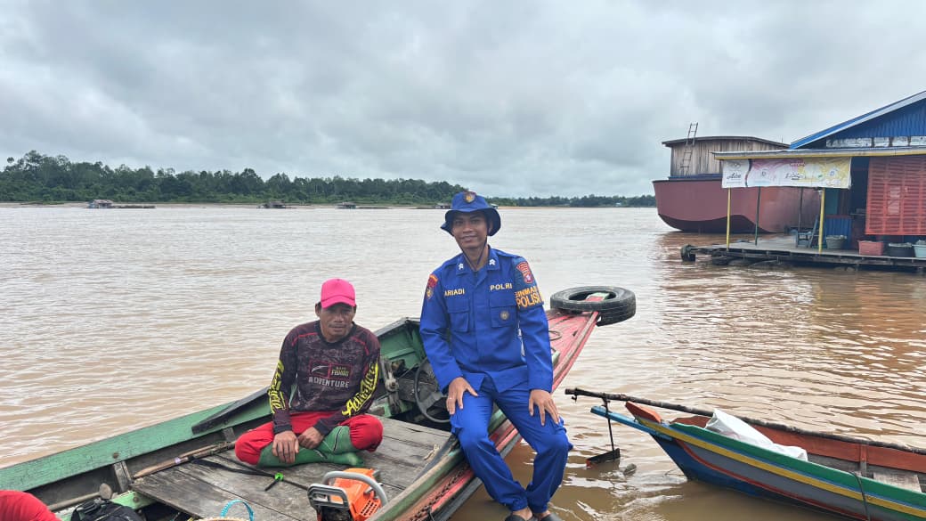 Jaga Kelestarian DAS Barito, Ditpolairud Polda Kalteng Tegas Larang Racun dan Setrum Ikan
