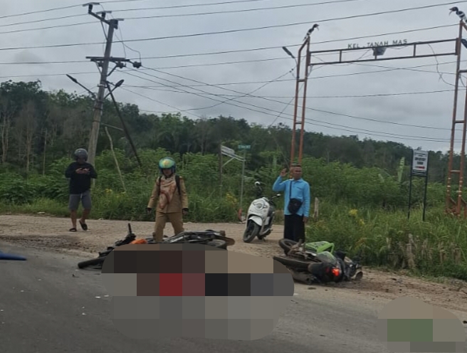 Kecelakaan di Jalan Tjilik Riwut Sampit, Satu Korban Kritis Luka Kepala