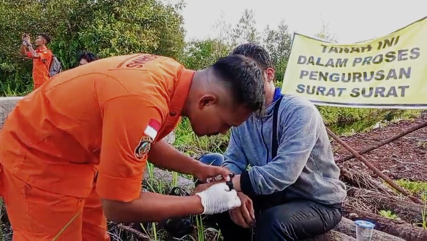 Sempat Tersesat Saat Tinjau Lahan, Warga Palangka Raya Ditemukan Selamat