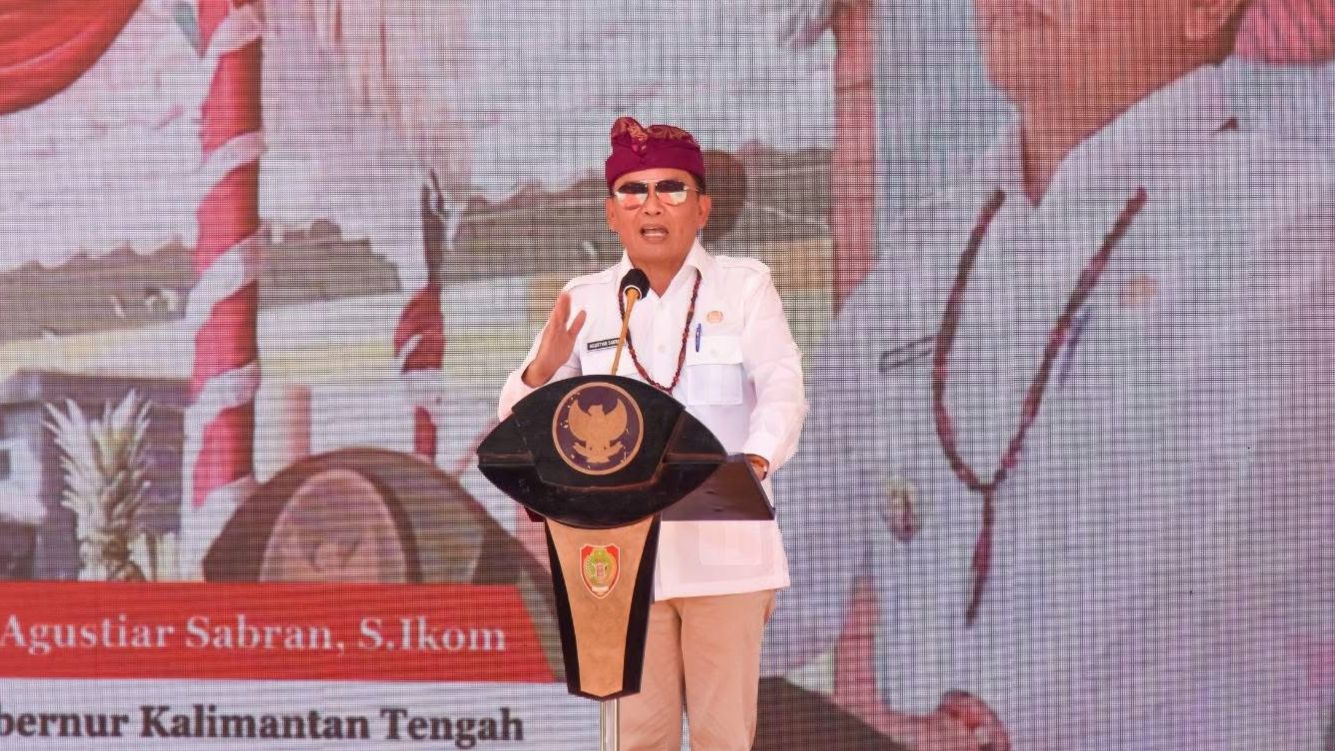 Gubernur Agustiar Harap Hindu Kaharingan Jadi Pelopor Menjaga Kerukunan