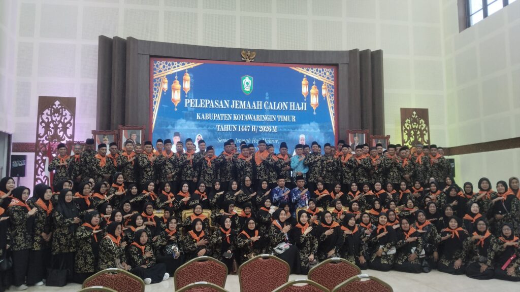 Bupati Lepas Jemaah Calon Haji Kotim 2026, 171 Orang Berangkat ke Tanah Suci