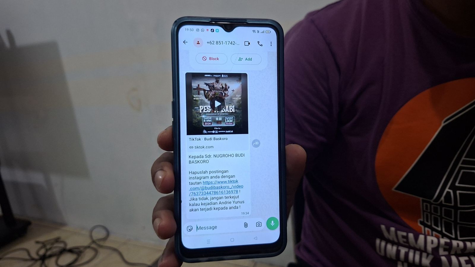 Jurnalis Kalteng Diteror Air Keras, Aji Desak Polisi Bertindak Cepat