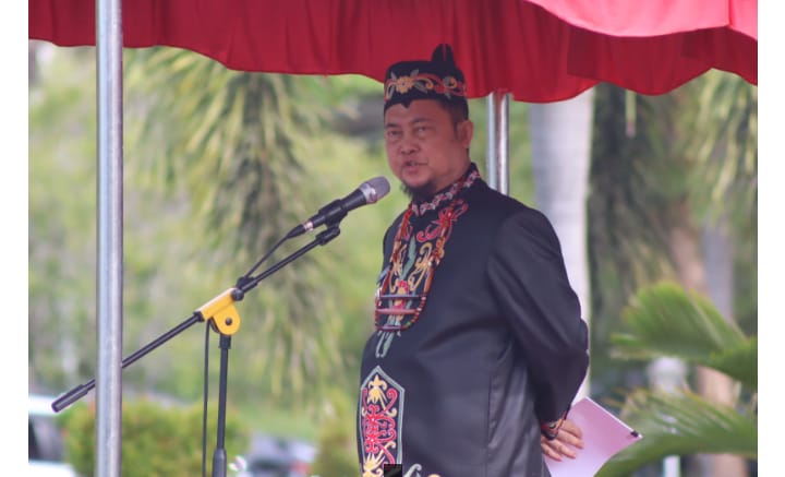 Peringatan Hut Kalteng, Bupati Saiful Sampaikan Pesan Tegas Untuk Asn