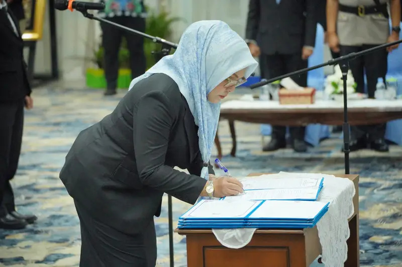 Adiah Chandra Sari Pimpin Diskominfosantik Kalteng, Siap Prioritaskan Penanganan Blank Spot