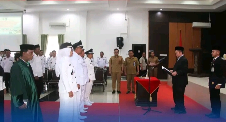 Bupati Saiful Minta Kades Baru Maksimalkan Pelayanan Kepada Warga
