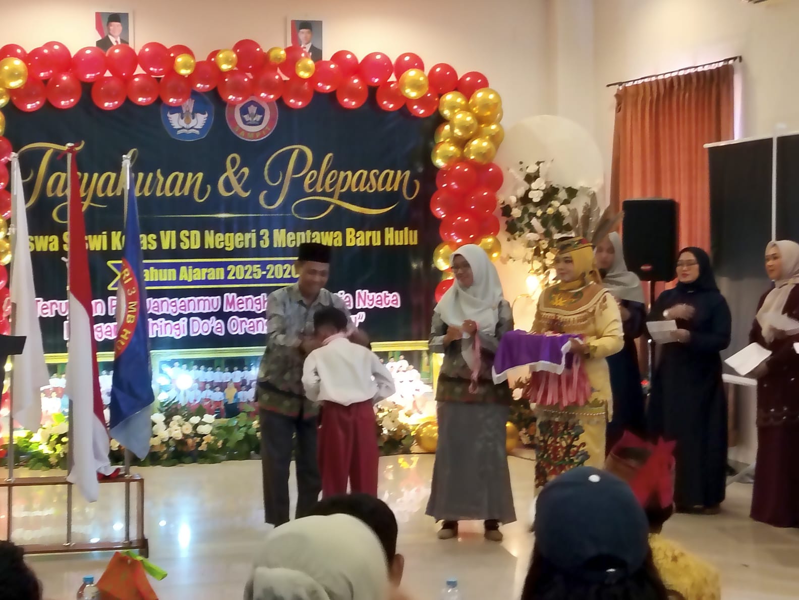 Sdn 3 Mentawa Baru Hulu Lepas Siswa Kelas Vi, Harapan Dan Doa Iringi Langkah Ke Jenjang Baru