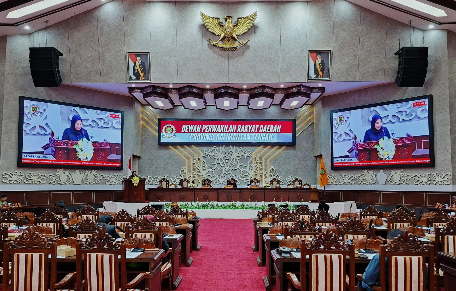 Seluruh Fraksi Dprd Kalteng Menerima Raperda Pertanggungjawaban Apbd Tahun 2025